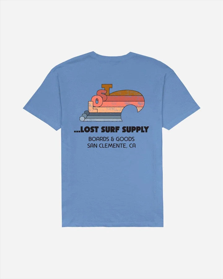 Lost - Big Wave T-Shirt | Coastal Blue