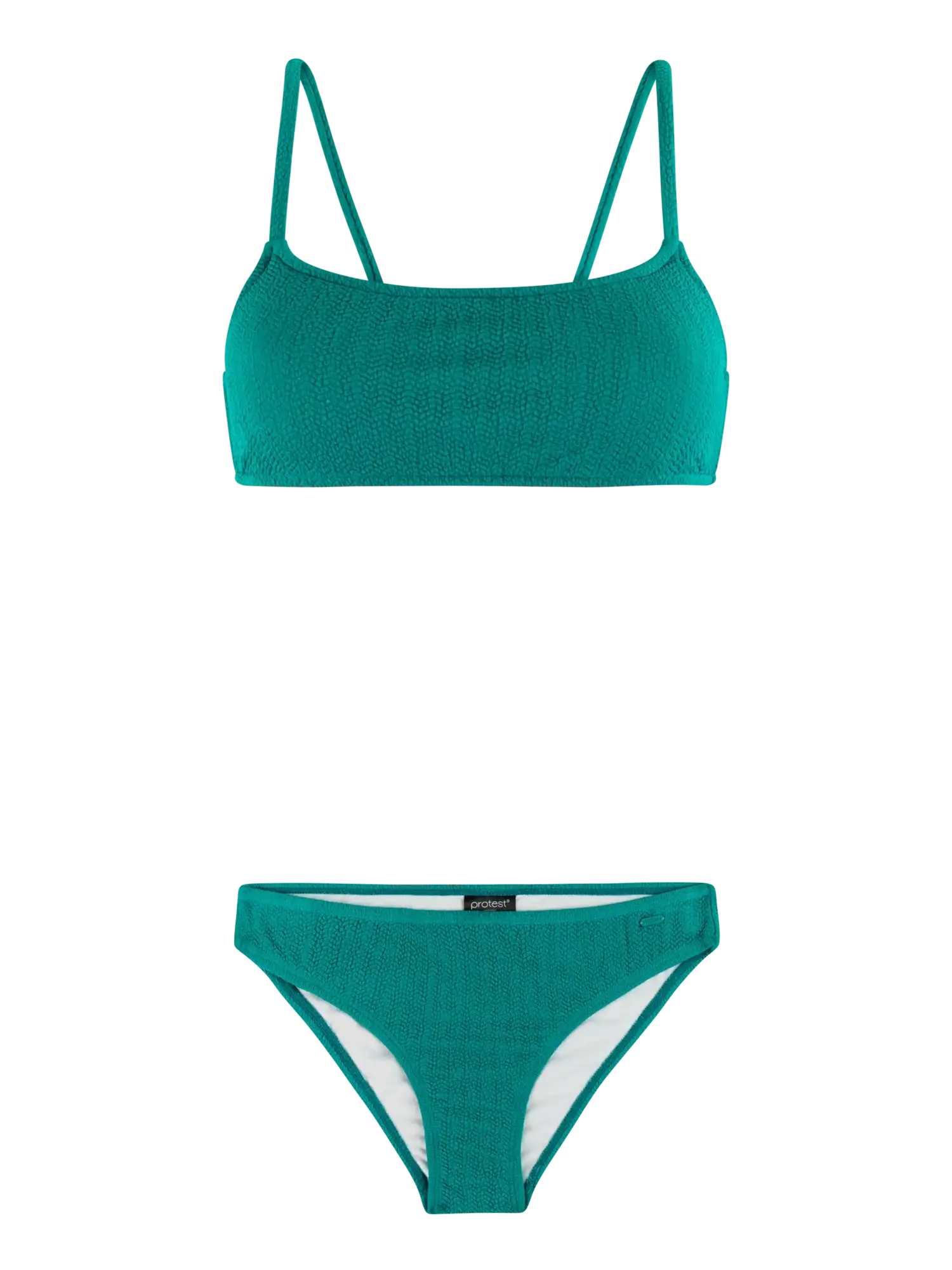 Protest - Dimi Bralette Bikini Set | Peacock Green