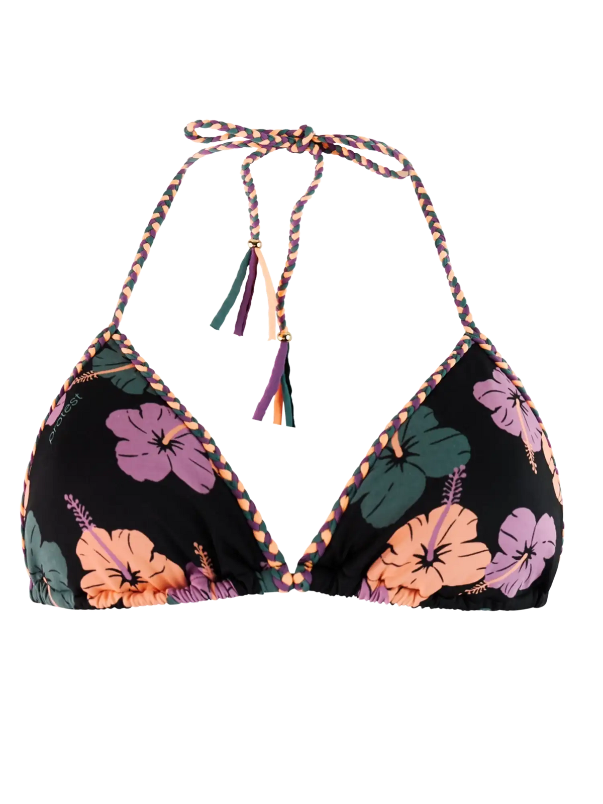 Protest - Isa Triangle Bikini Set | True Black