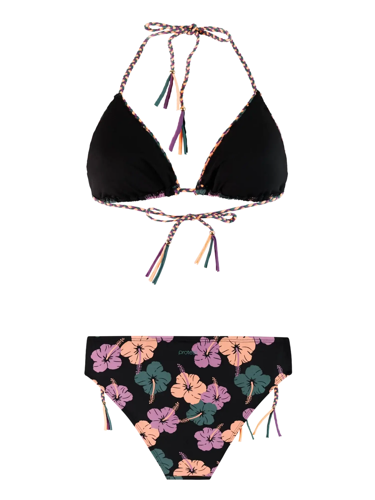 Protest - Isa Triangle Bikini Set | True Black