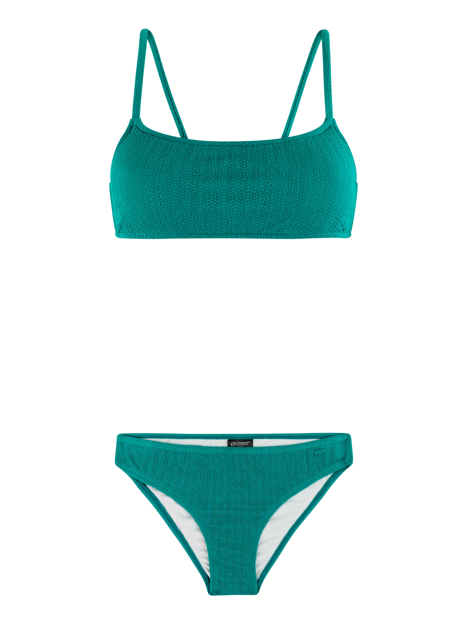 Protest - Dimi Bralette Bikini Set | Peacock Green