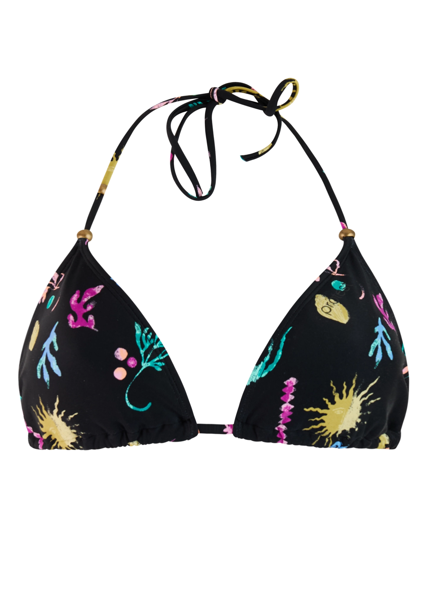 Protest - Empty Triangle Bikini Set | True Black