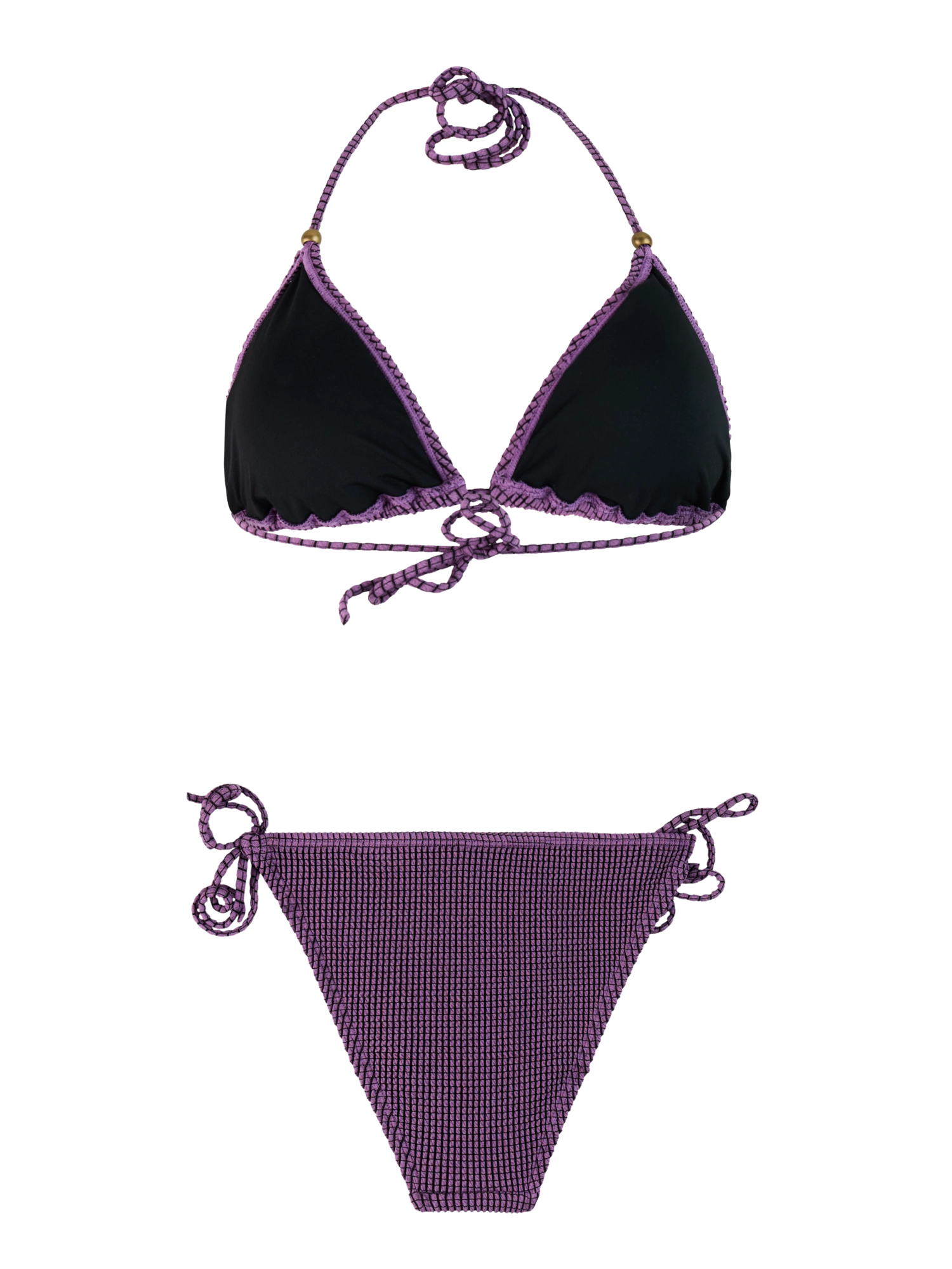 Protest - Layo Triangle Bikini Set | Jelly Purple