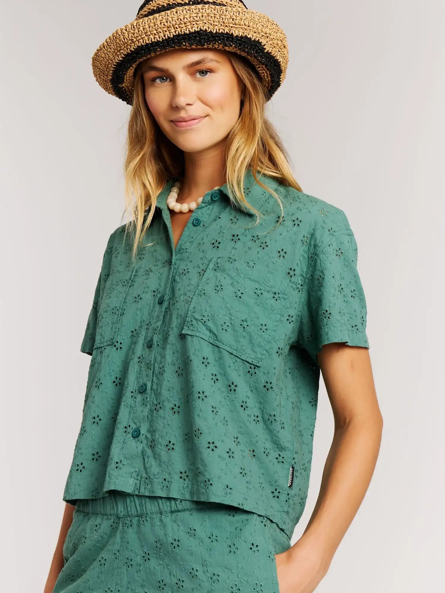 Protest Lymea Blouse | Laurel Green