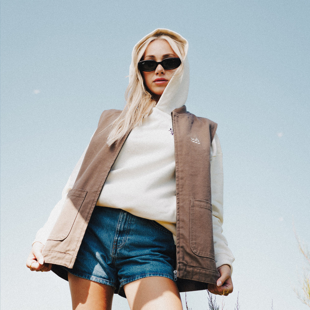 Setty Canvas Heavy Gillet | Walnut