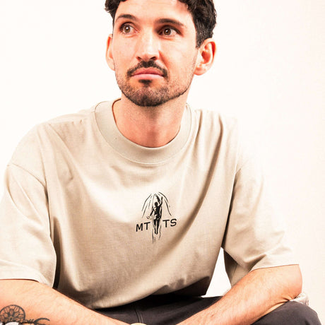 Chase Unisex T-Shirt - Stone | Married to the Sea