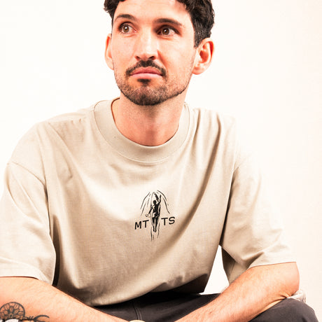 Chase Unisex T-Shirt - Stone | Married to the Sea