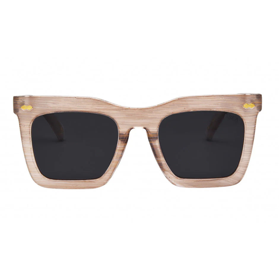 I-Sea Sunglasses - Maverick | White Gold Brown Gradient