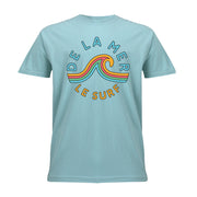 Le Surf - De La Mer Wave T-Shirt | Chalky Mint