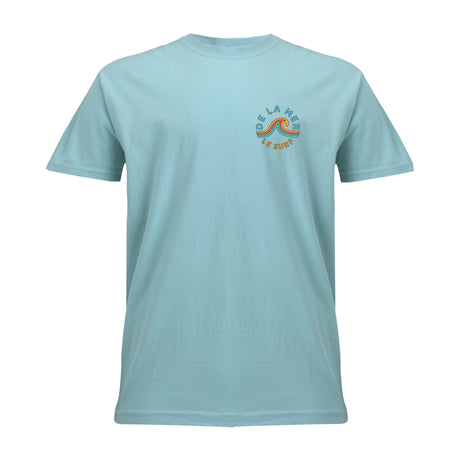 Le Surf - De La Mer Wave T-Shirt | Chalky Mint