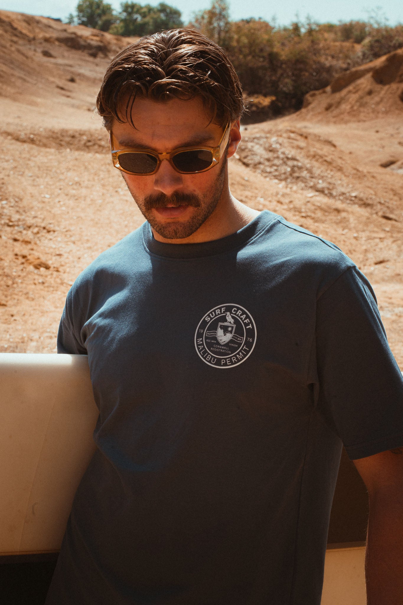 Surf Tax T-Shirt - Denim Blue | Married to the Sea
