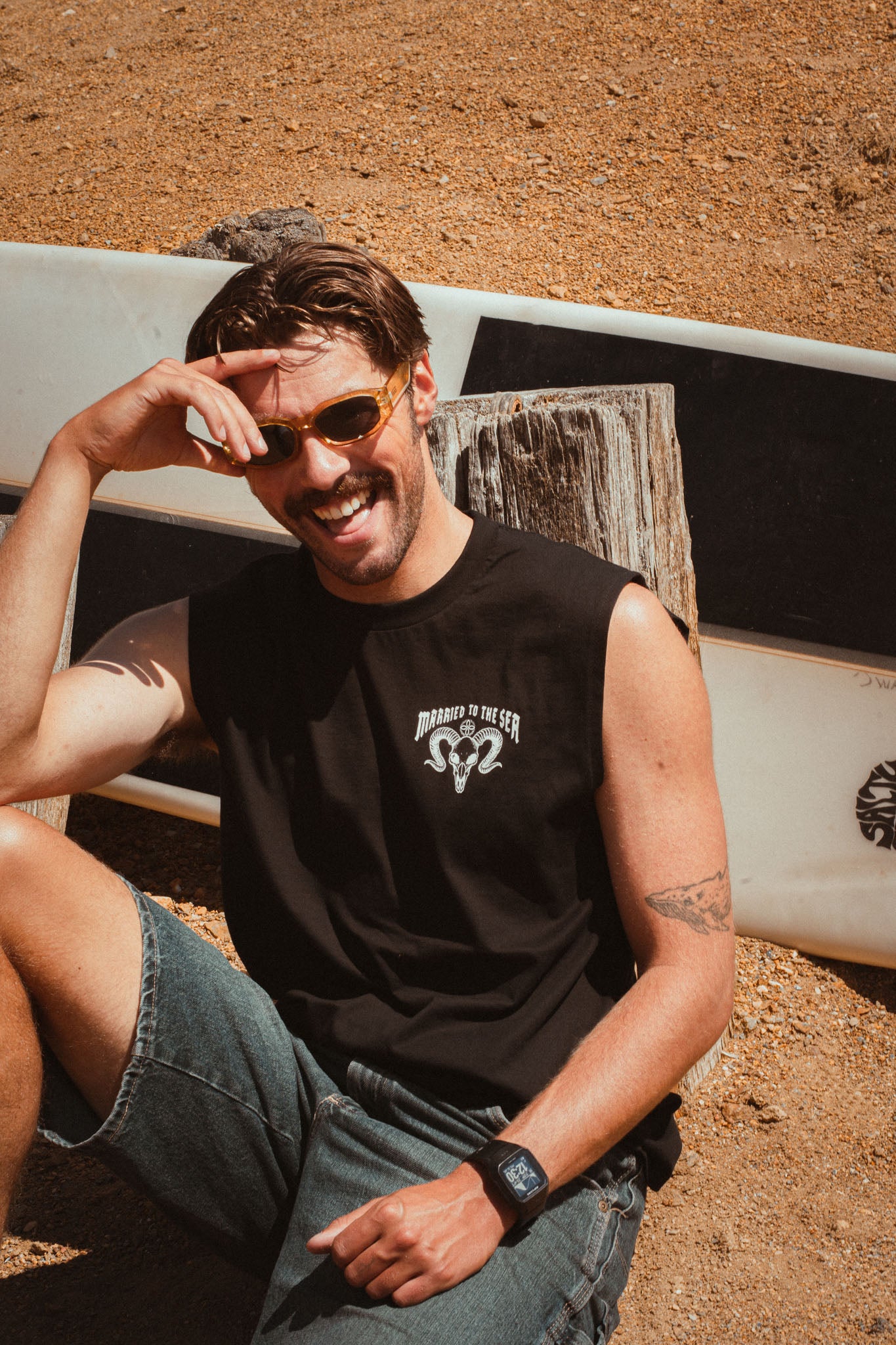 The G.O.A.T Vest - Black | Married to the Sea