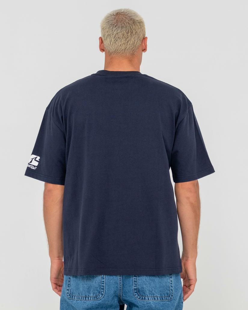 Rusty - Jetsetter Short Sleeve Tee | Navy