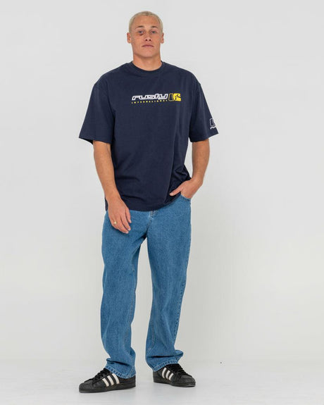 Rusty - Jetsetter Short Sleeve Tee | Navy