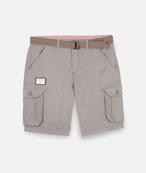 Oxbow - Orpek Striped Cargo Shorts | Military