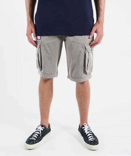 Oxbow - Orpek Striped Cargo Shorts | Military