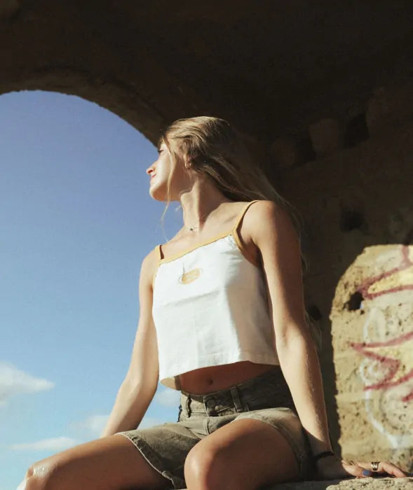 Oxbow - Womens Hartley Tank Top | Off White