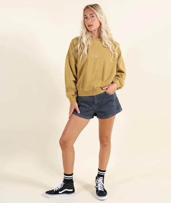 Oxbow - Womens Hartley Oversize Sweater | Goldrush