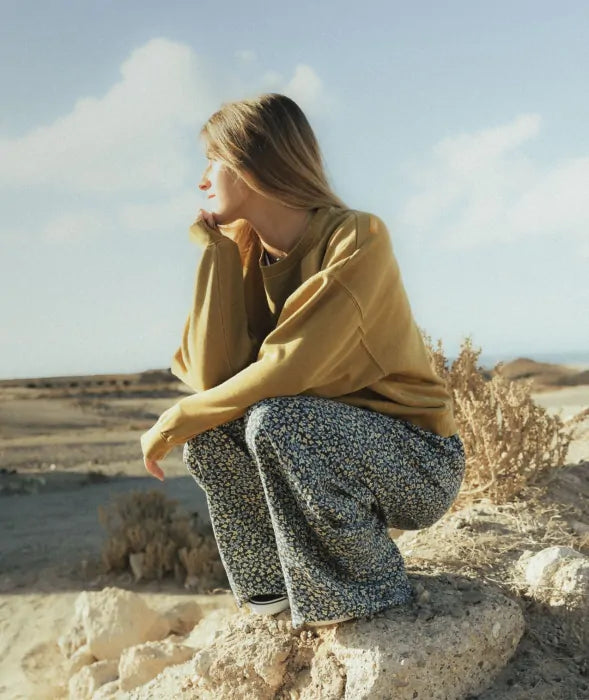 Oxbow - Womens Hartley Oversize Sweater | Goldrush