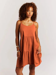 Protest Mendes Dress | Sugar Brown