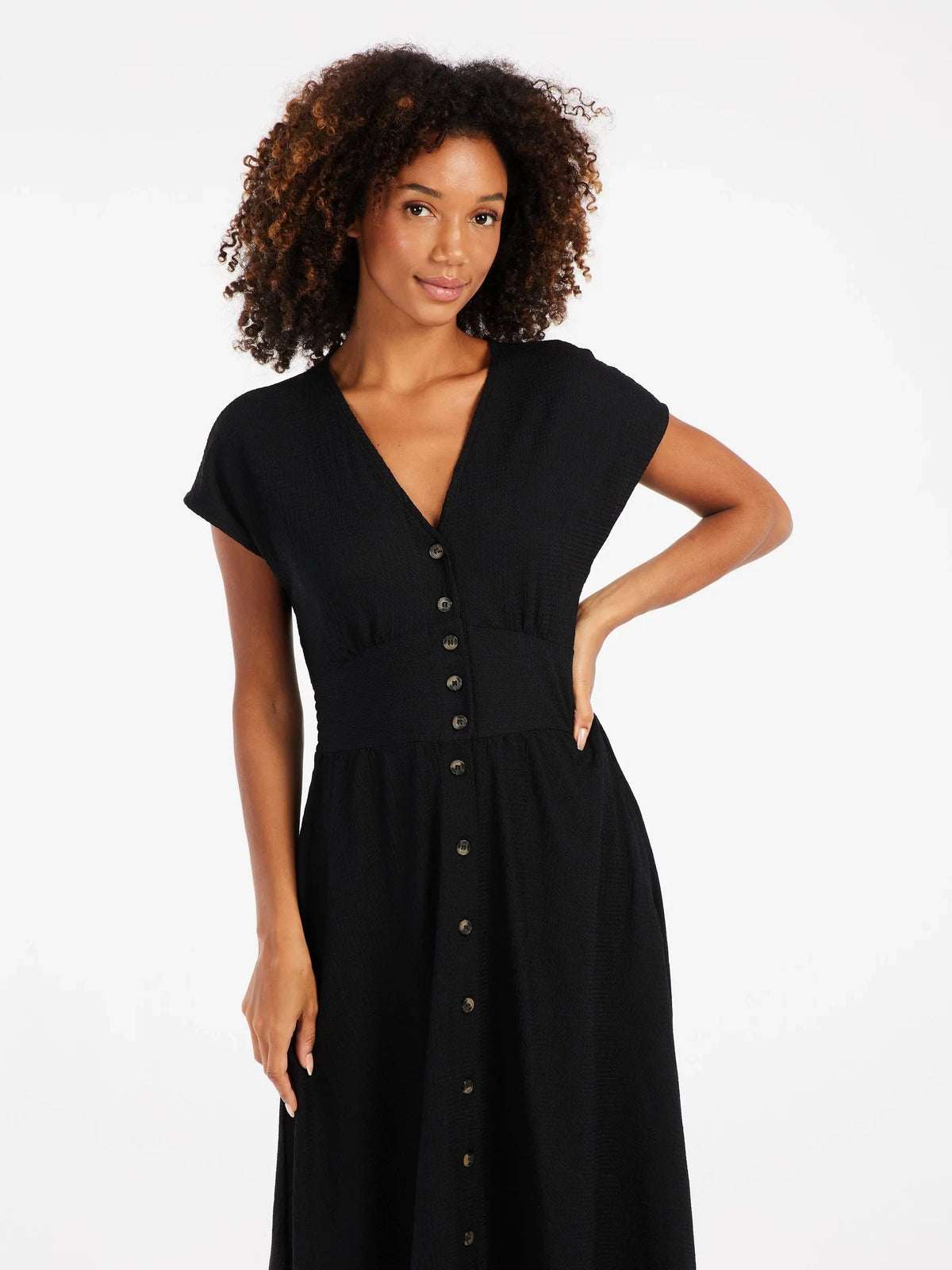 Protest Nieve Dress | True Black