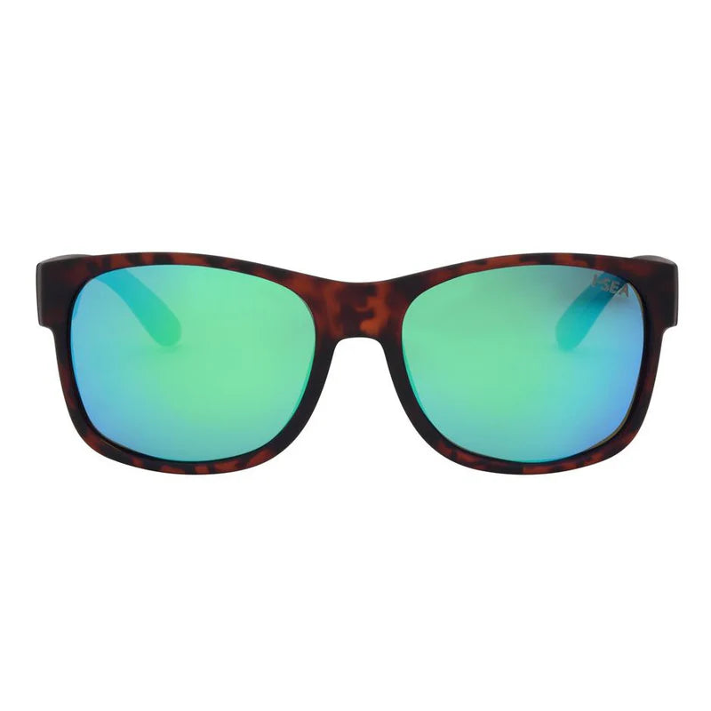 I-Sea Sunglasses - Seven Seas | Tortoise/ Green