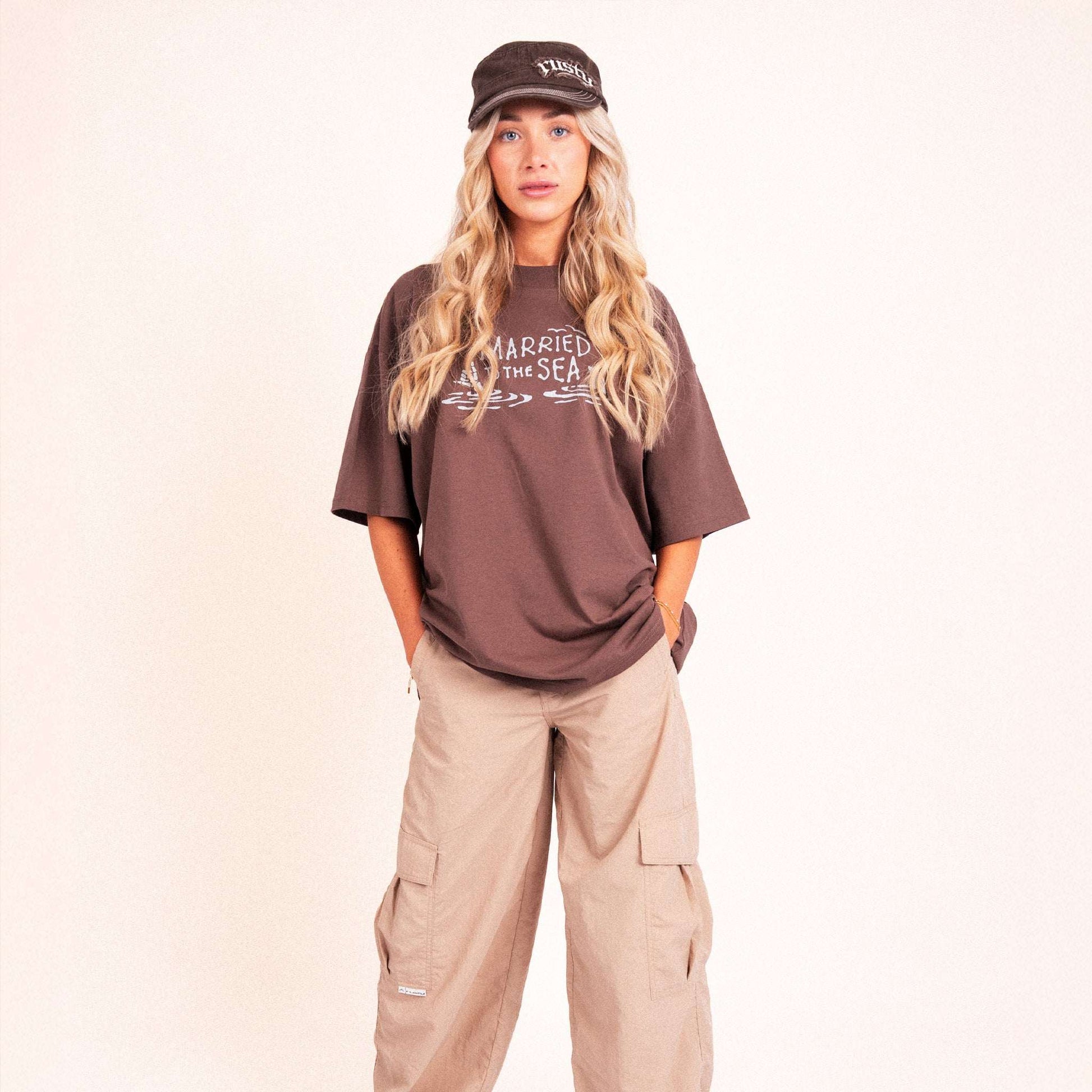 Shaka Unisex T-Shirt - Mocha | Married to the Sea