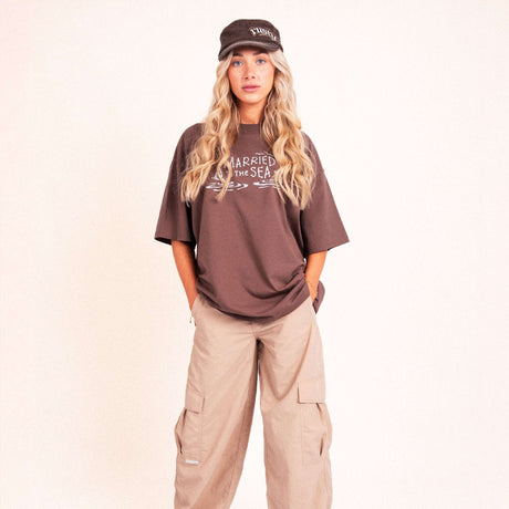 Shaka Unisex T-Shirt - Mocha | Married to the Sea