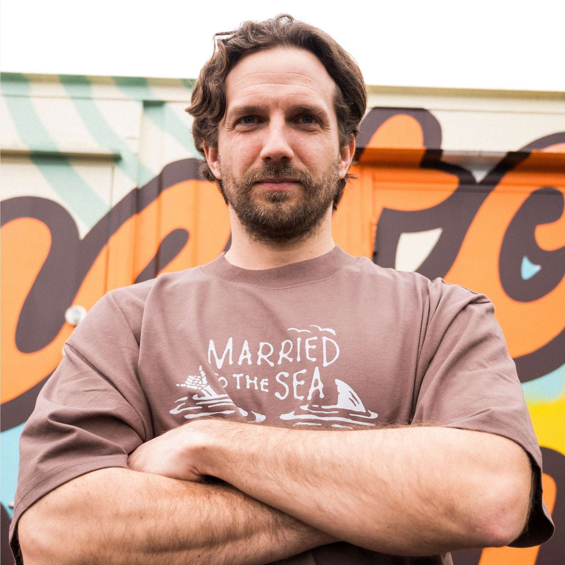 Shaka Unisex T-Shirt - Mocha | Married to the Sea
