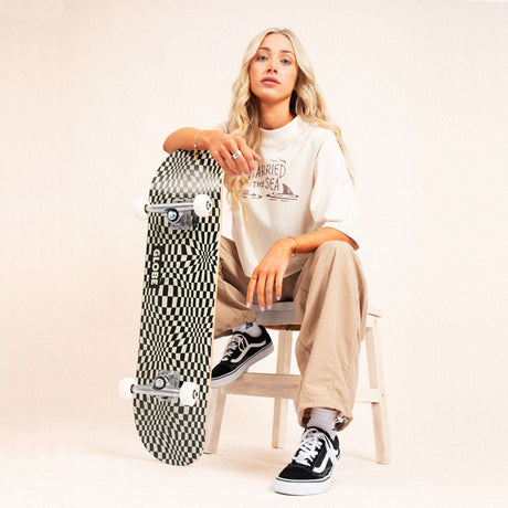 Shaka Women's Cropped T-Shirt - Natural Raw | Married to the Sea