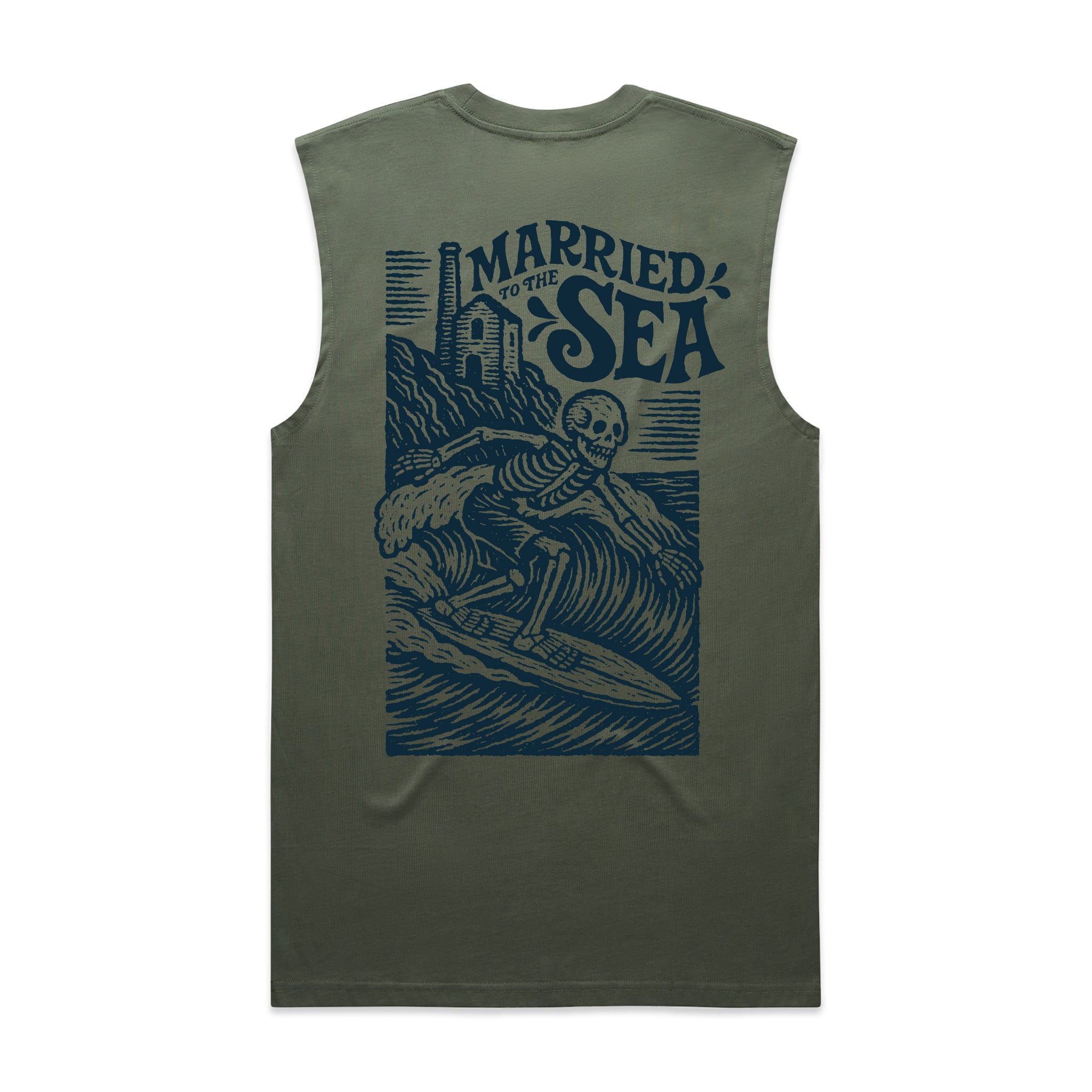 Skullysurf Vest - Cypress | Married to the Sea