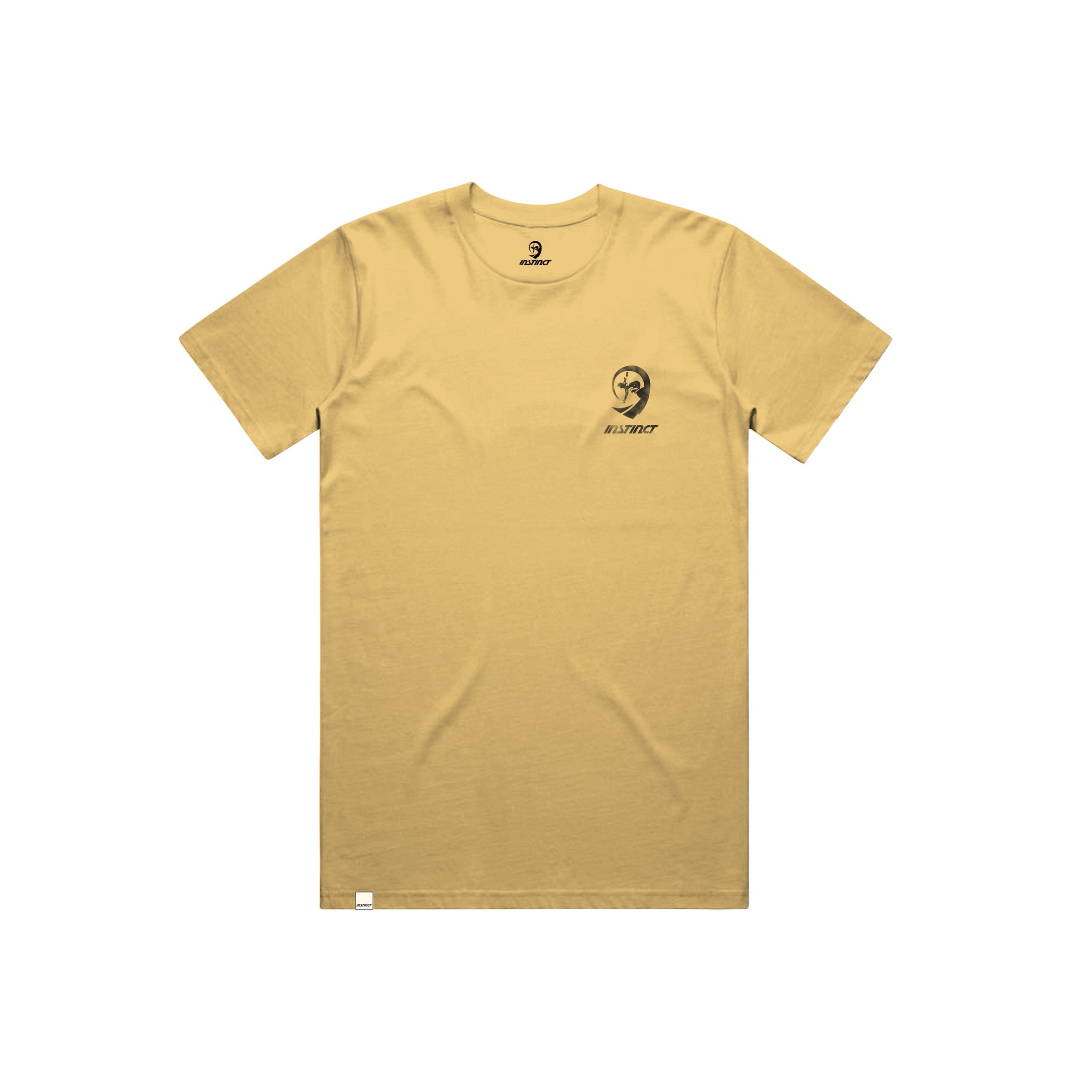Instinct - Overspray Tube Rider T-Shirt | Mustard