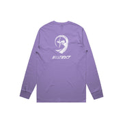 Instinct - Overspray Tube Rider Long Sleeve T-Shirt | Violet