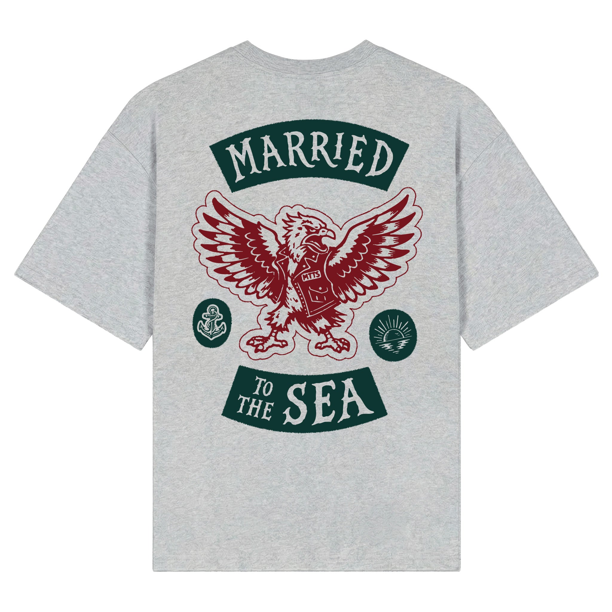 Spread Em T-Shirt - Light Heather | Married to the Sea