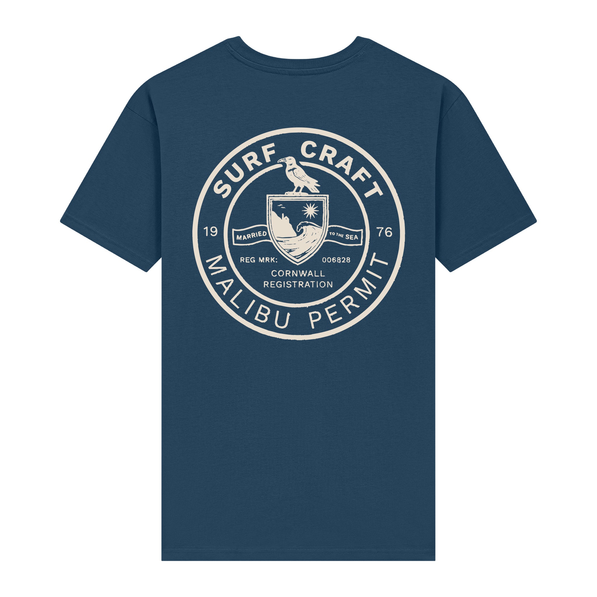 Surf Tax T-Shirt - Denim Blue | Married to the Sea