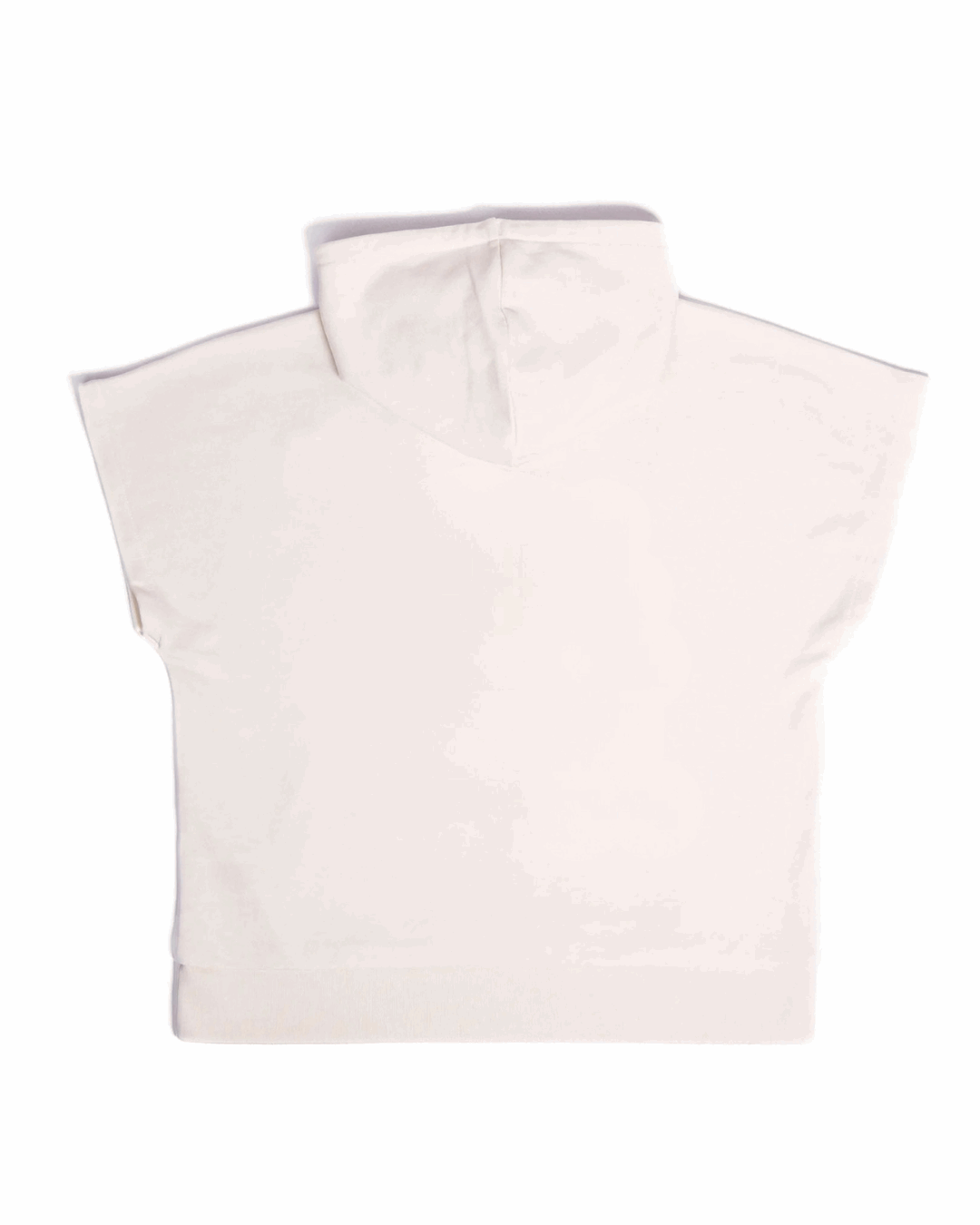 Surfer Girl Womens Sleeveless Hood | Ivory