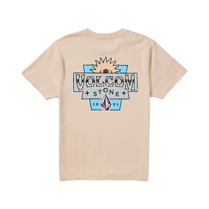 Volcom - BB Sure Thing Kids T-Shirt | Peach