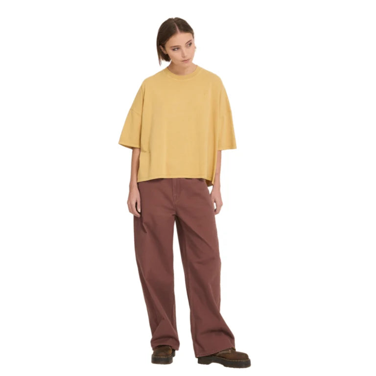Volcom - STO'N Womens T-shirt | Mustard