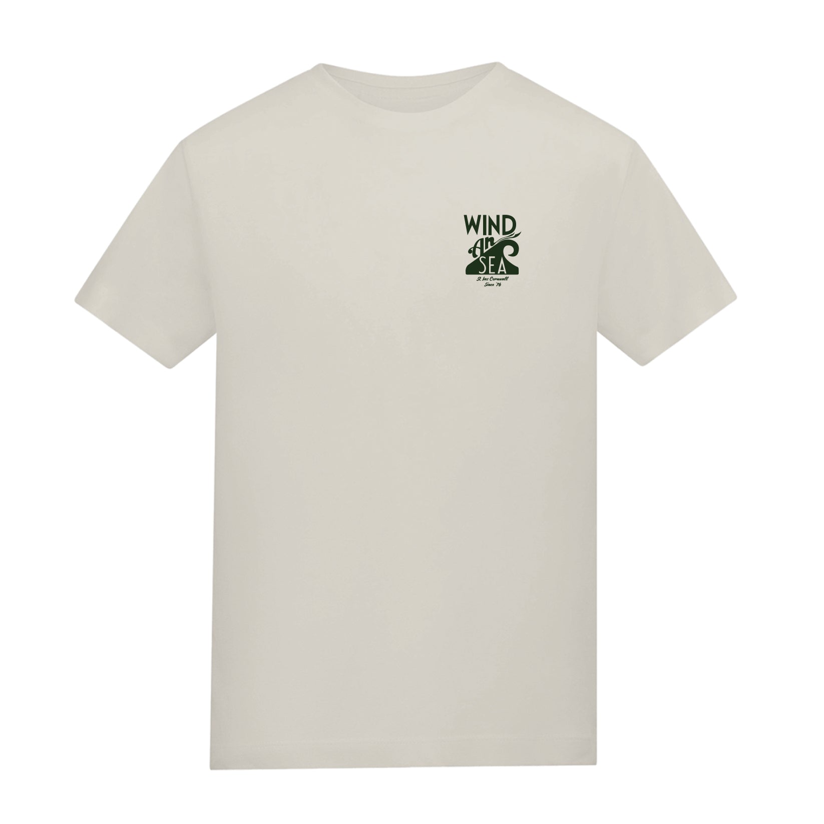 WindanSea - Kids Logo T-Shirt | Natural Stone