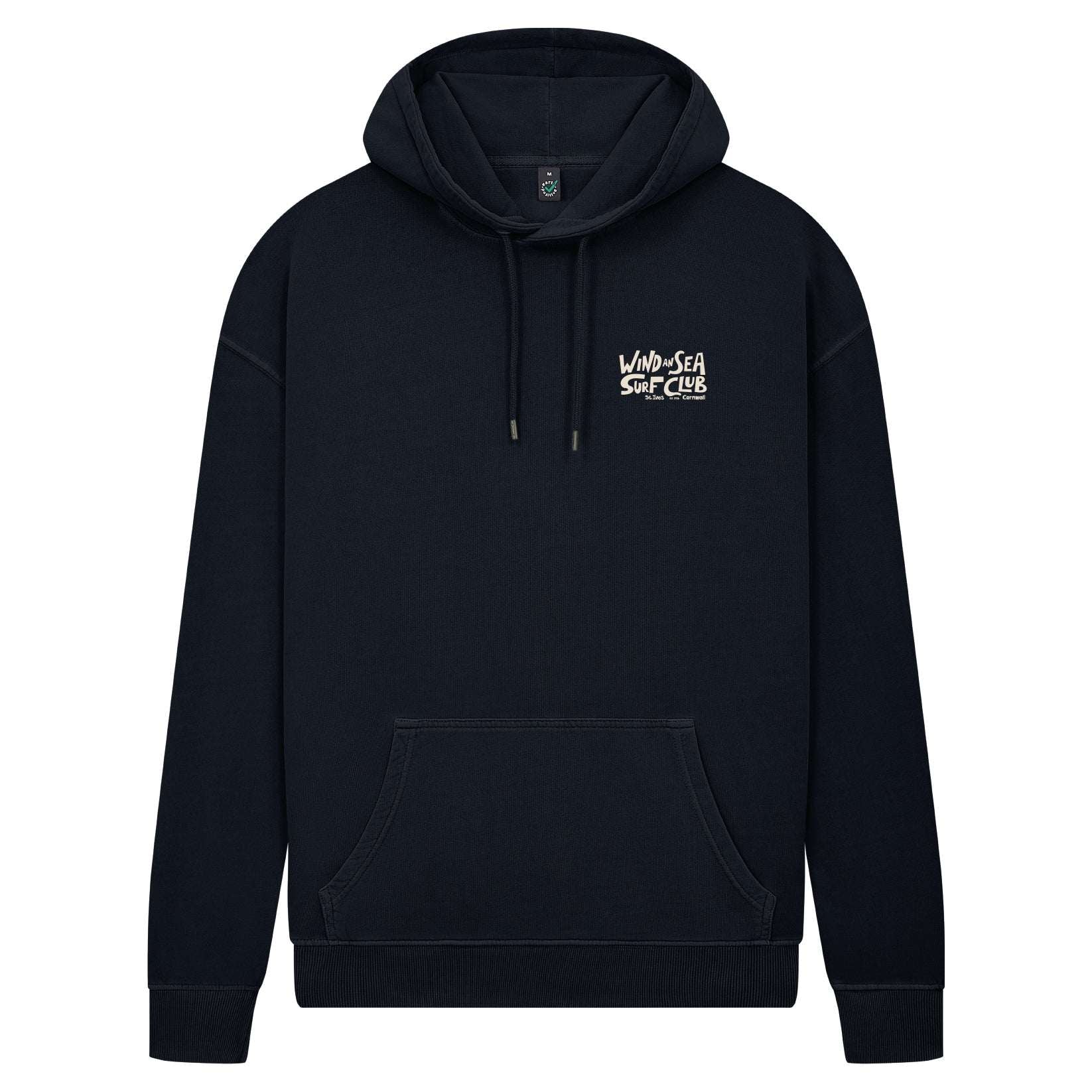 WindanSea - Surf Club Hood | Stone Washed Black