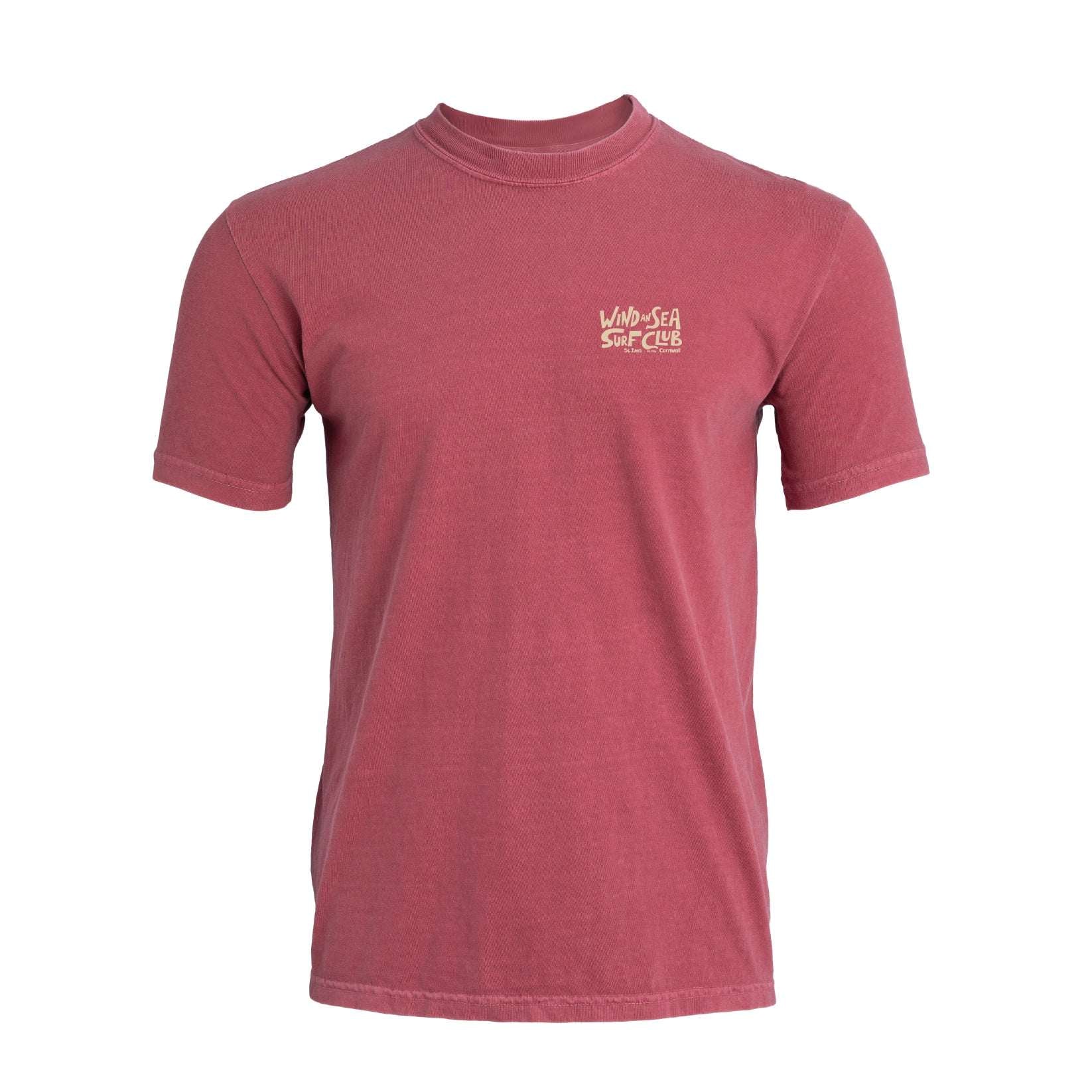 WindanSea - Surf Club T-Shirt | Dyed Brick
