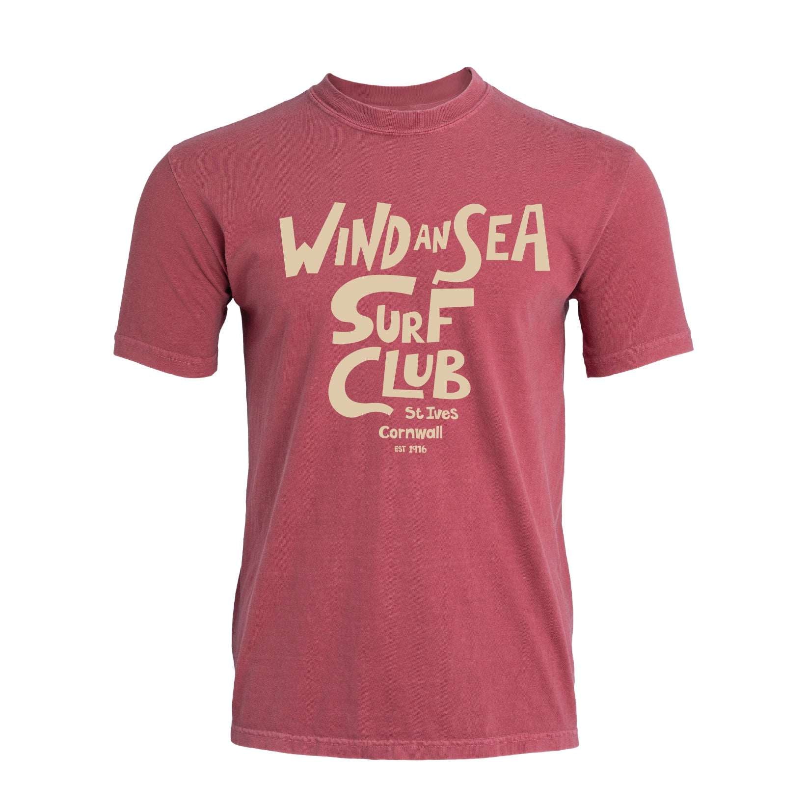 WindanSea - Surf Club T-Shirt | Dyed Brick
