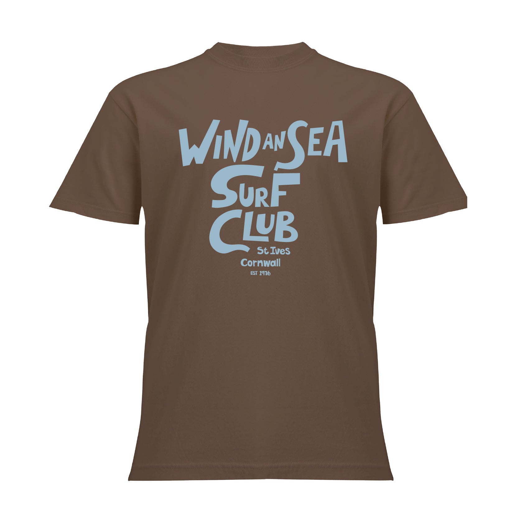 WindanSea - Surf Club T-Shirt | Dyed Espresso