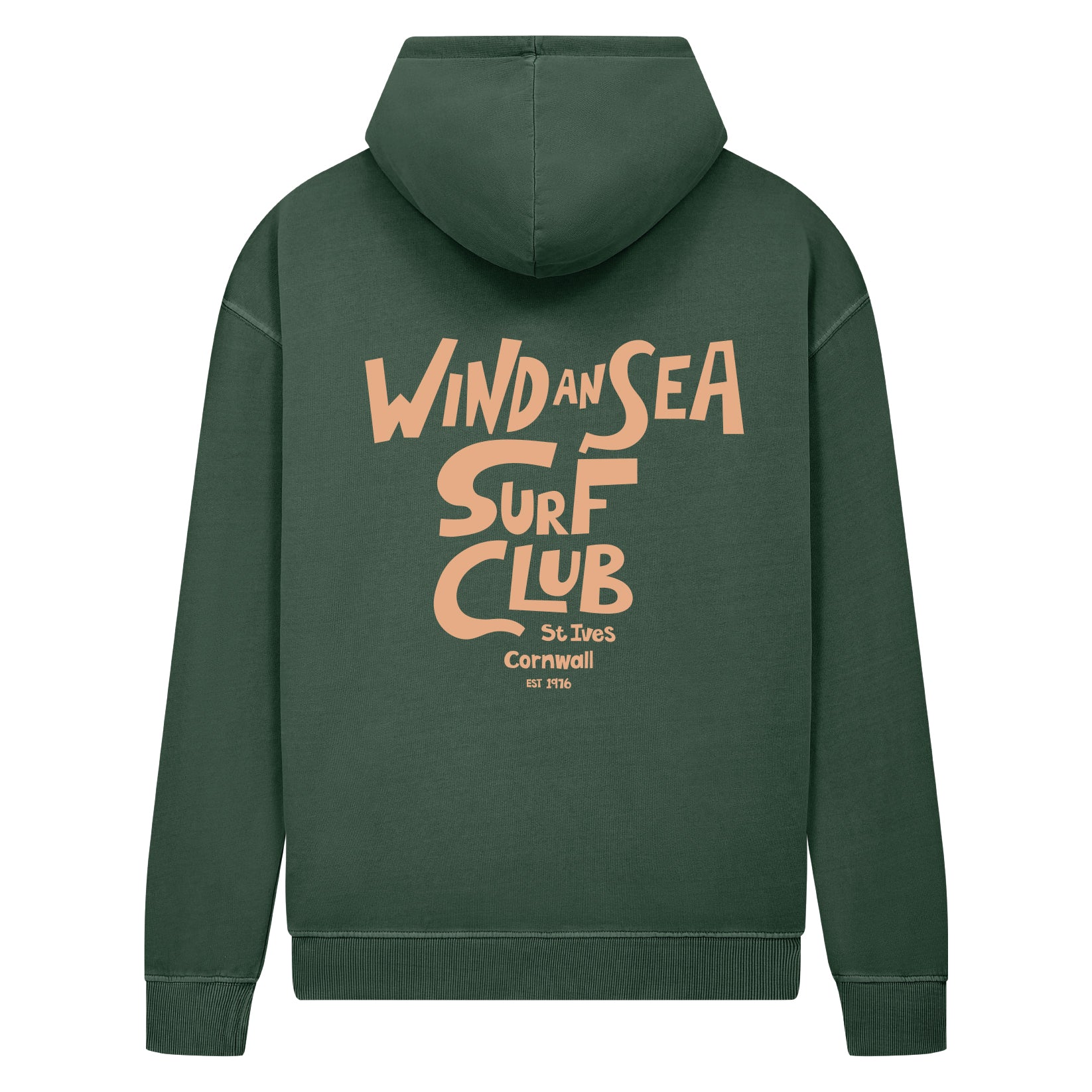 WindanSea - Surf Club Hood | Stone Washed Green