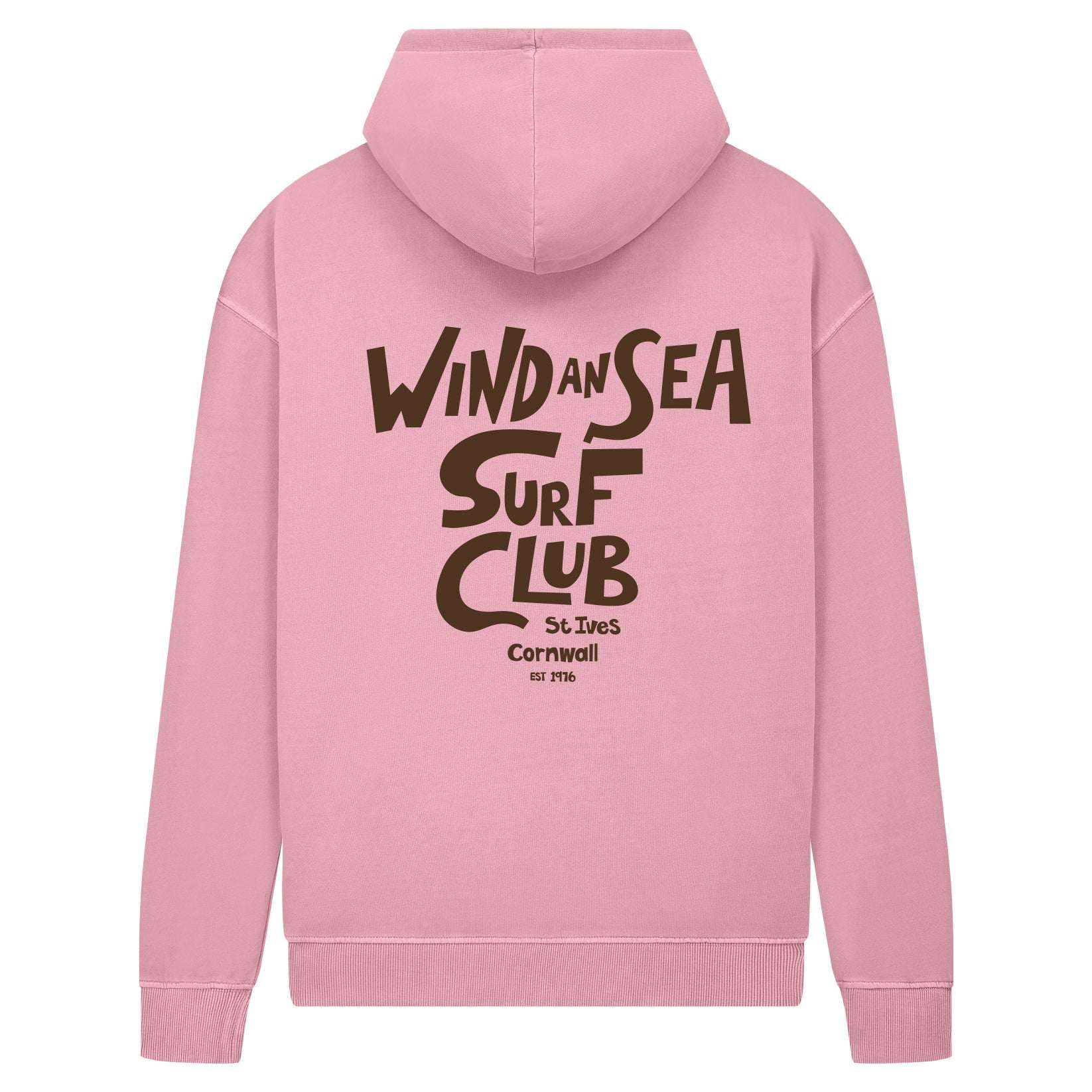 WindanSea - Surf Club Hood | Stone Washed Pink
