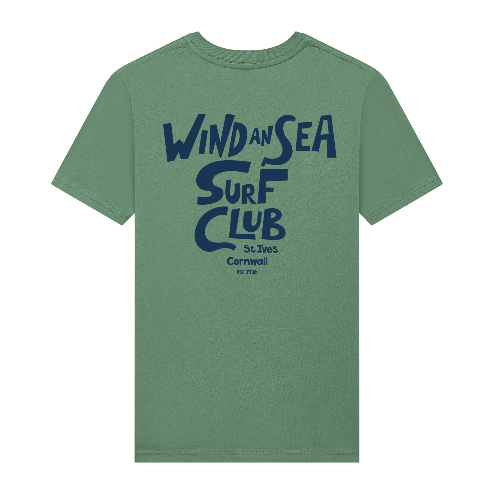 WindanSea - Surf Club T-Shirt | Stone Washed Sage
