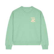 WindanSea Logo Womens Crew | Misty Jade