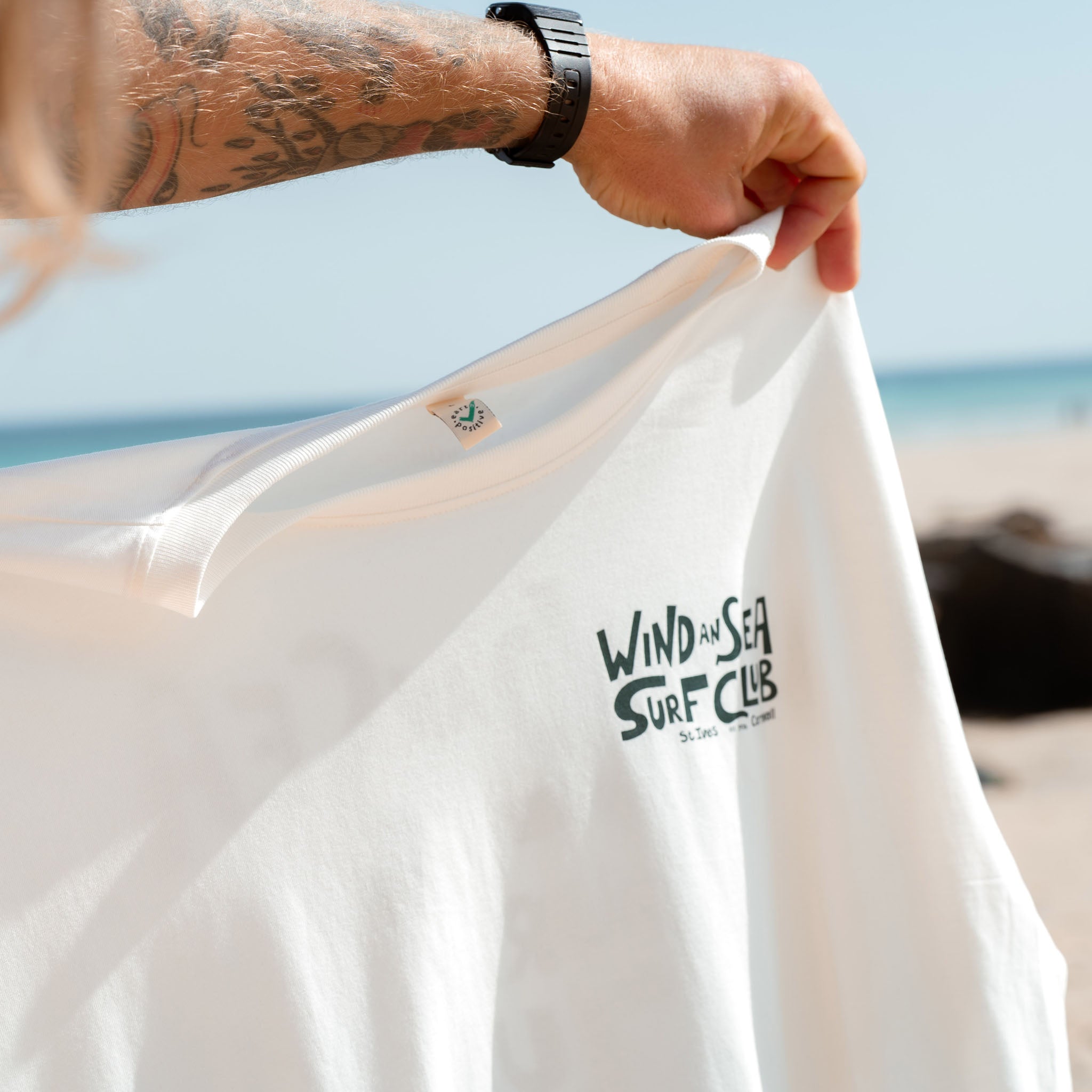 WindanSea - Surf Club T-Shirt | Dyed Off White