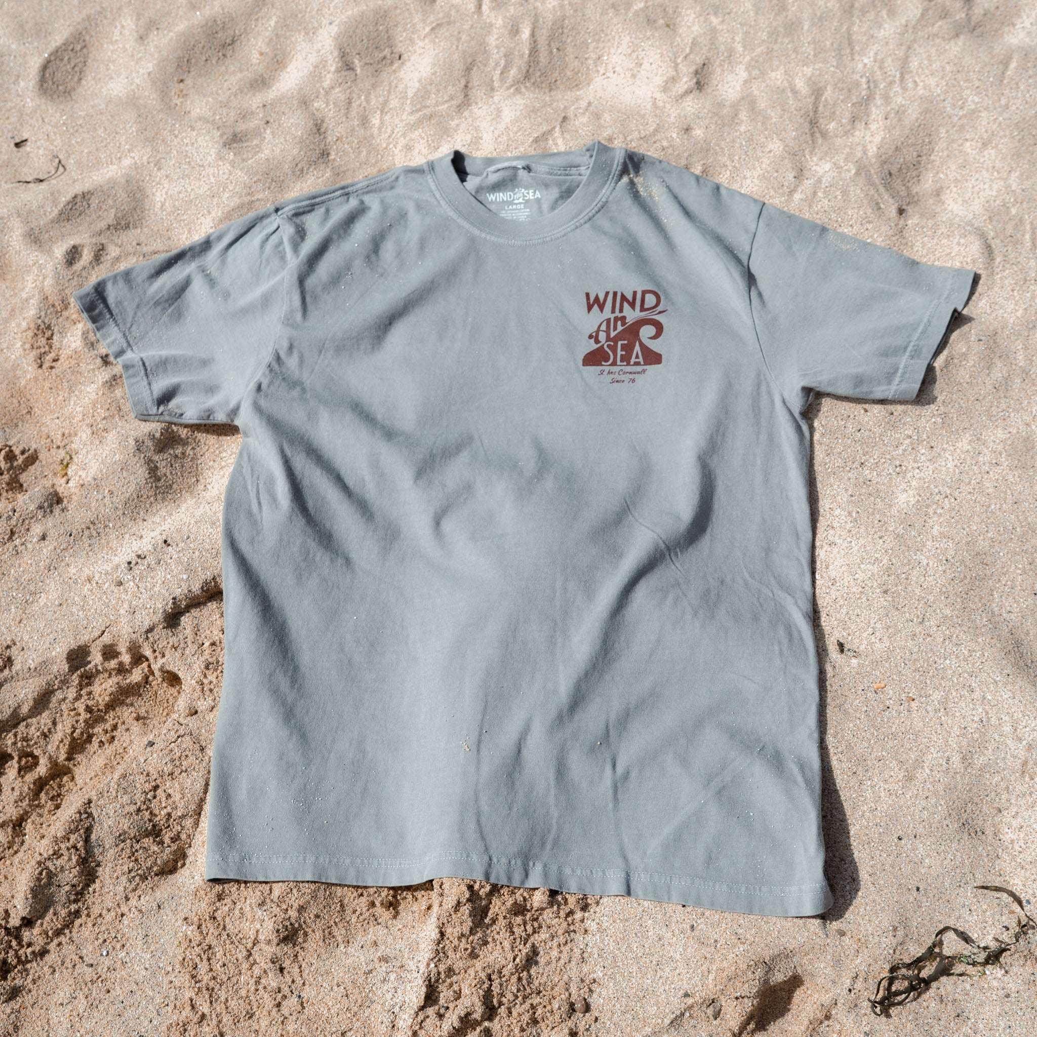 WindanSea Logo T-Shirt | Grey