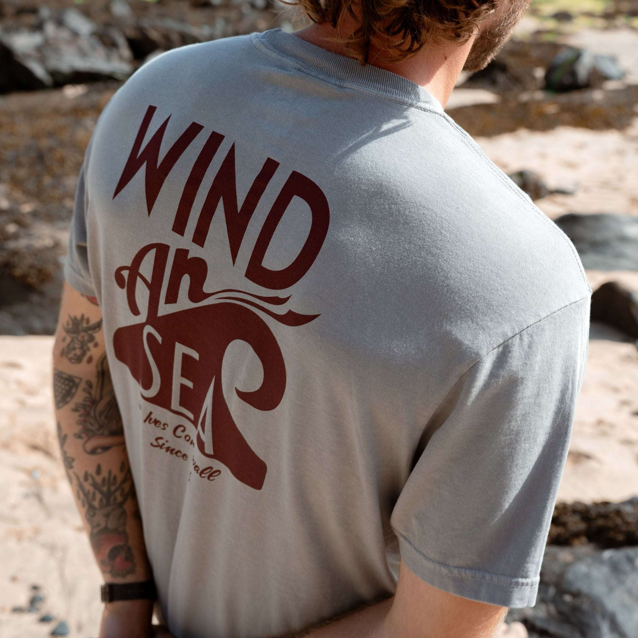 WindanSea Logo T-Shirt | Grey